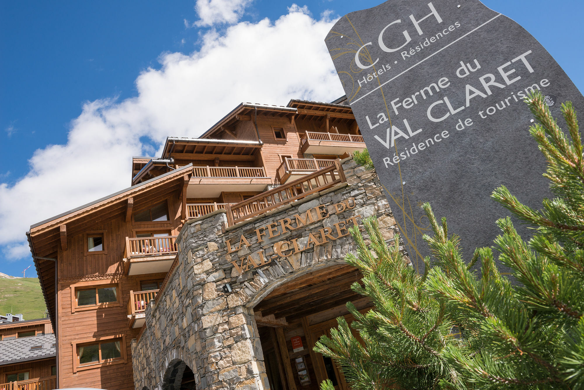 Cgh Residences & Spas La Ferme Du Val Claret Тинь Экстерьер фото